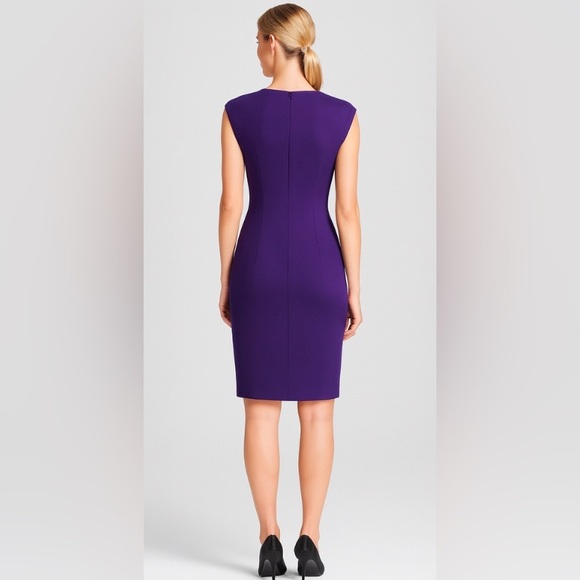 Ronni Nicole Women’s Purple Jeweled-Neck Sheath Dress –Size 10 NWT - Picture 2 of 12